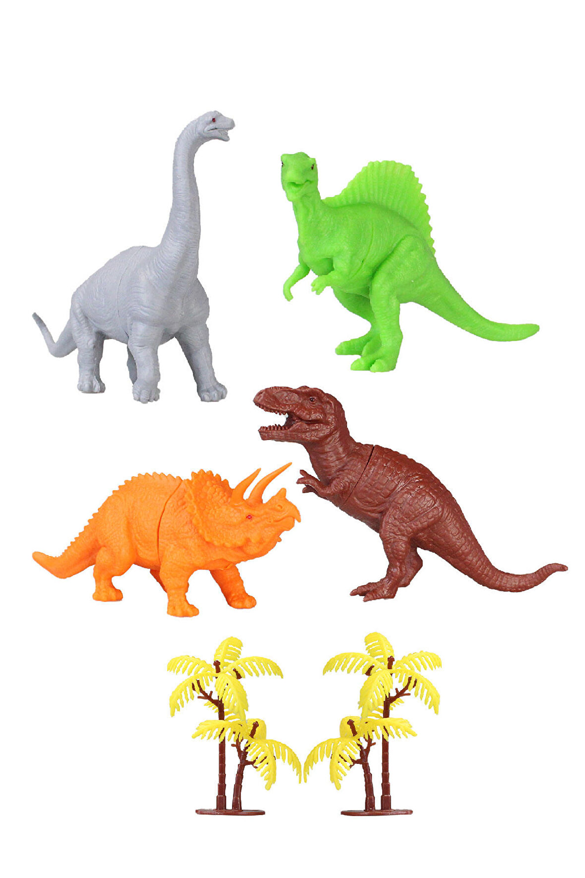 Toy Play 6 Parça Dinozor Figür Seti 14-18 cm SKU713 