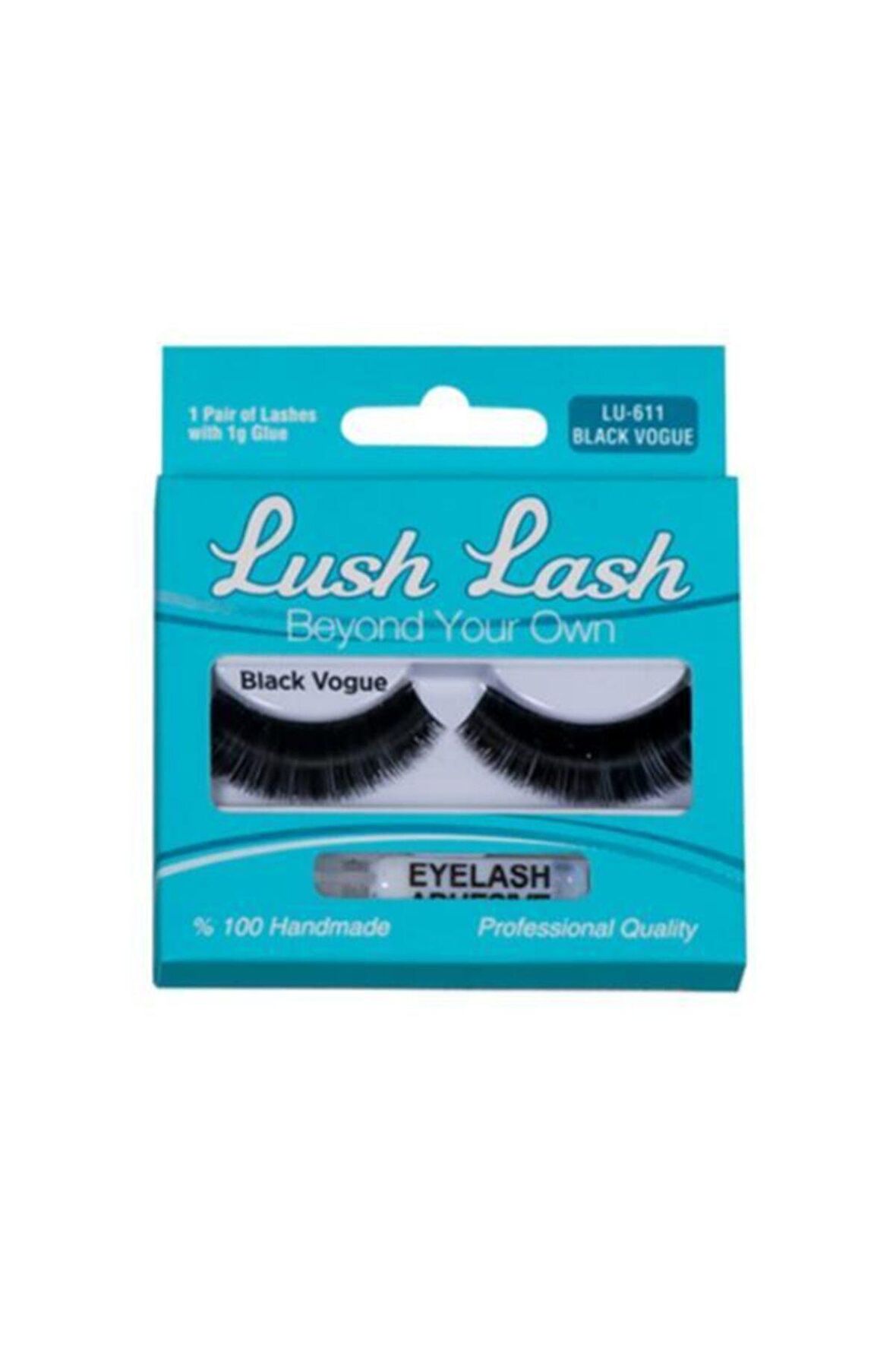 Lush Lash LU-611 Takma Kirpik Black Vogue