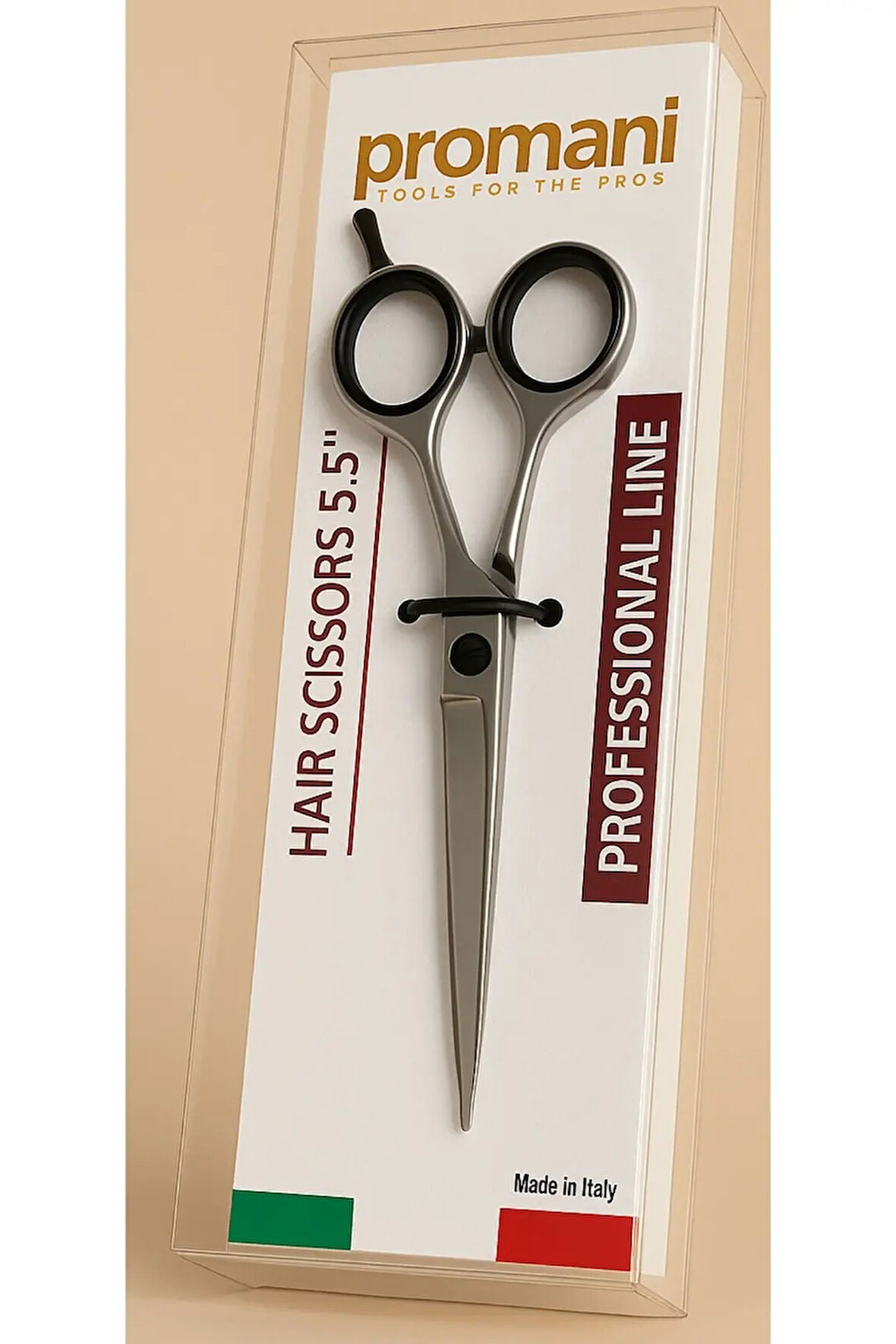 PROMANI PROFESSIONAL LINE PARLAK ÇELİK BERBER MAKASI 5,5" PR-752