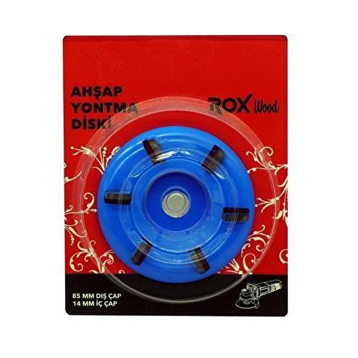 Rox Wood 0027 Ahşap Yontma Diski 85 mm