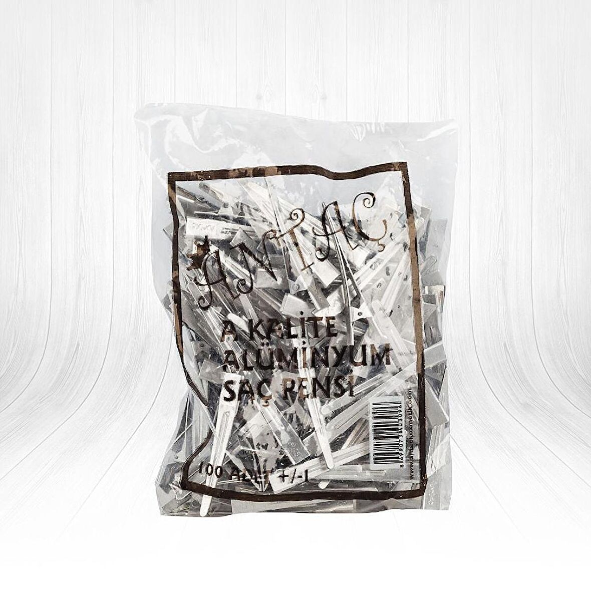 Antaç Alüminyum Saç Pensi 100 Adet