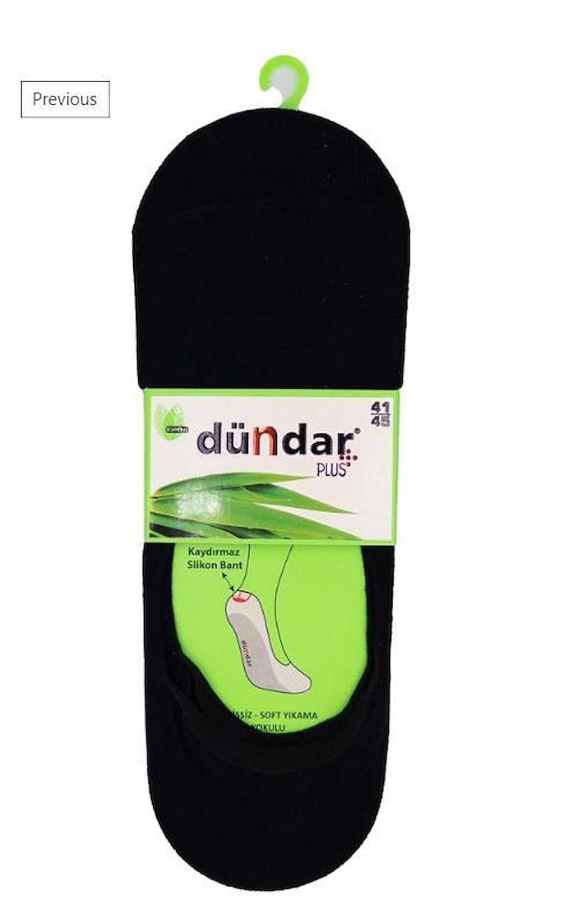 PLUS ERKEK BAMBU BABET SİYAH 6'LI 5541