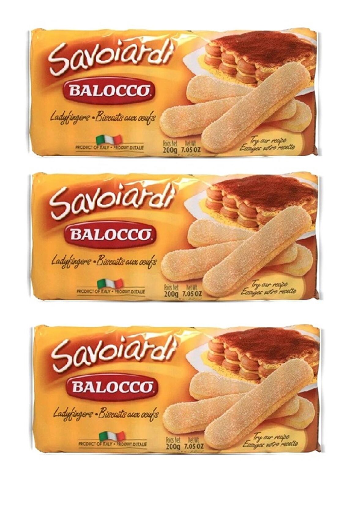 Balocco Savoıardı Kedidili 200 Gr 3 Adet