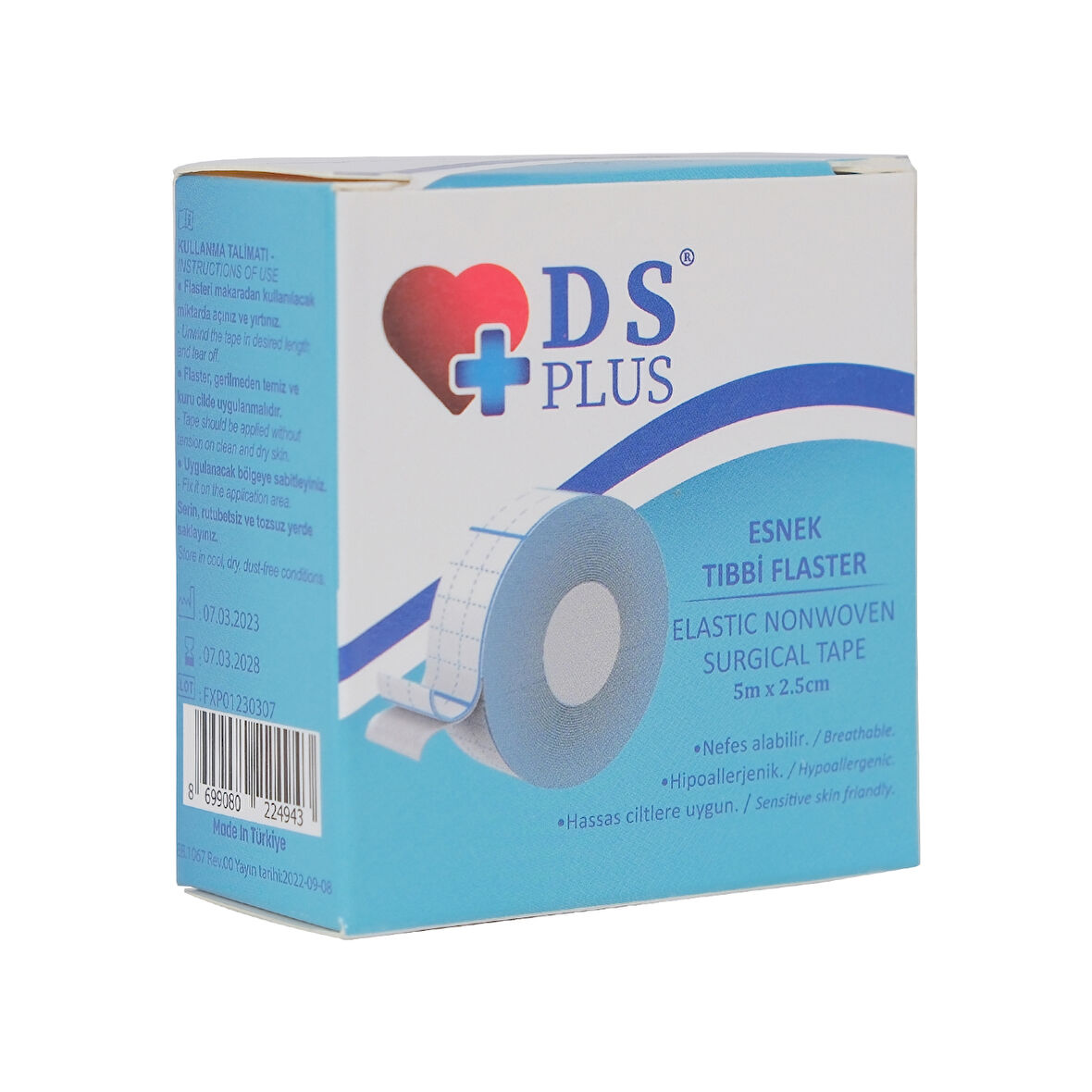 Fix Esnek Flaster 2,5*5 Cm Dsplus