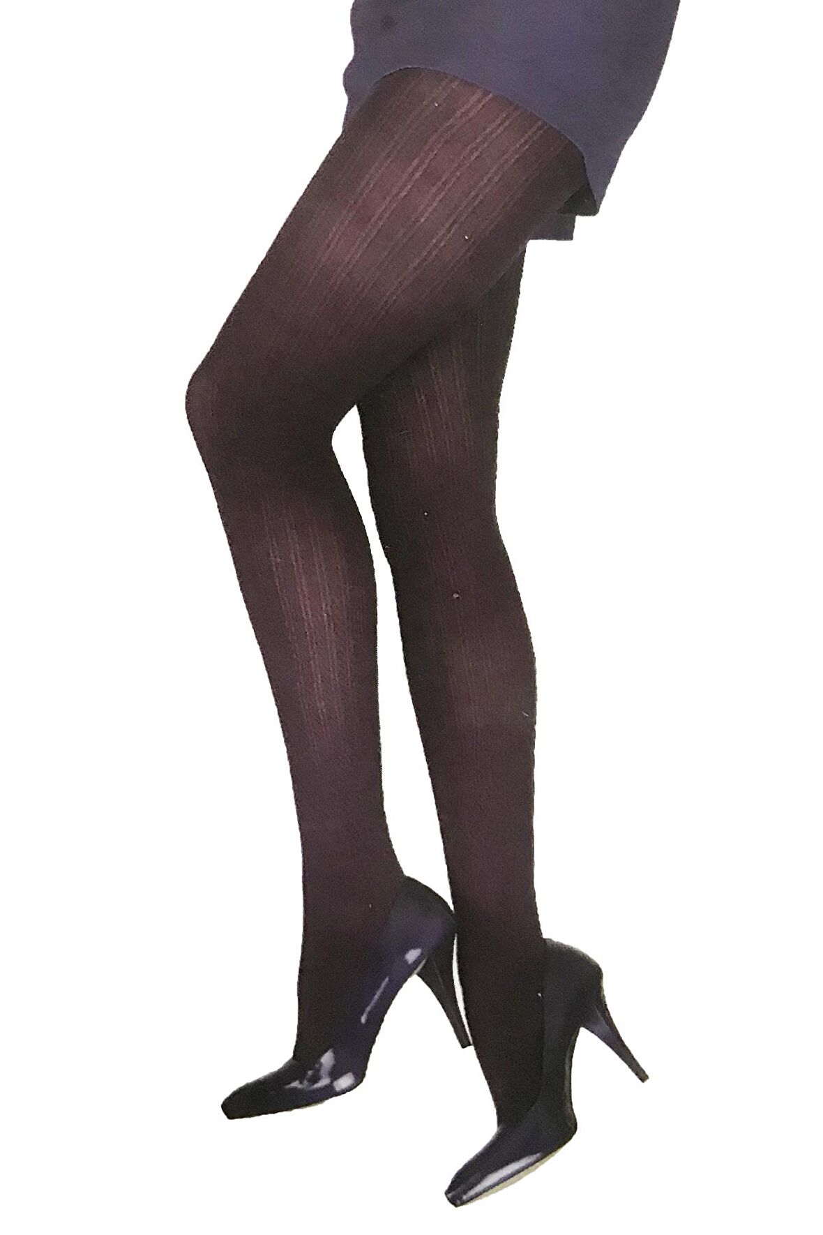 Daymod Kadın Zerde Desenli Micro Külotlu Çorap 