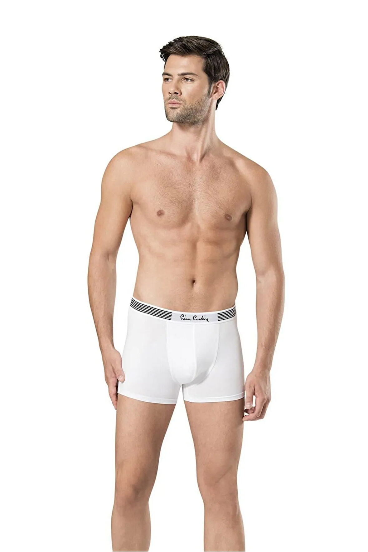 Erkek Stretch Boxer Tekli