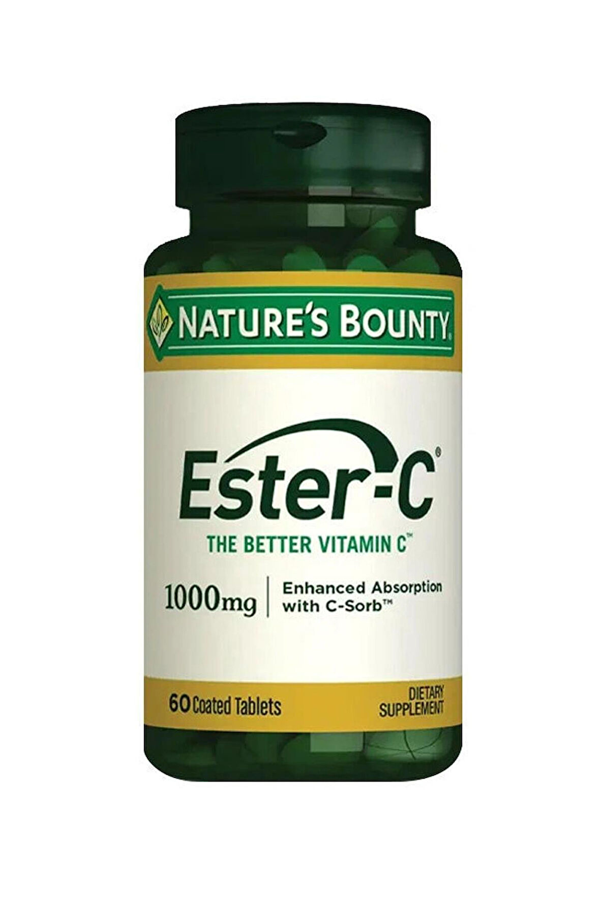 Natures Bounty Ester C 1000 Mg Takviye Edici Gıda 60 Tablet 