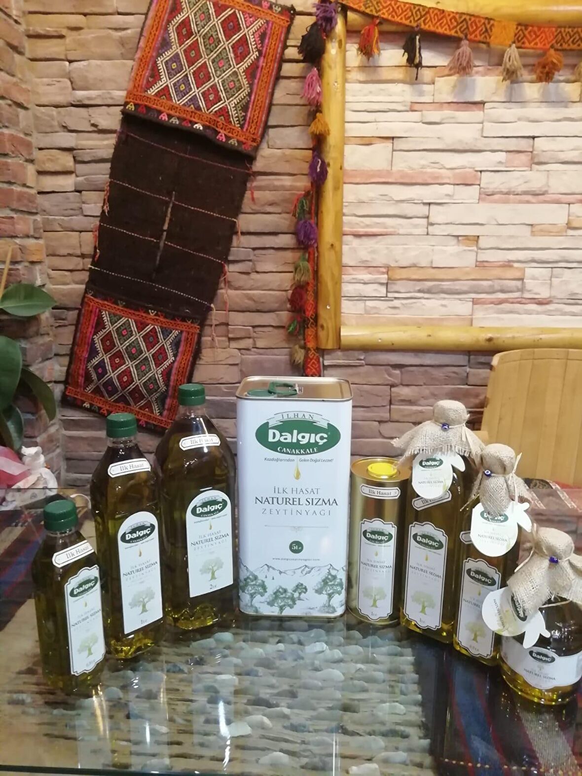 Dalgıç İlk Hasat Sızma Zeytinyağı 5 lt Teneke 