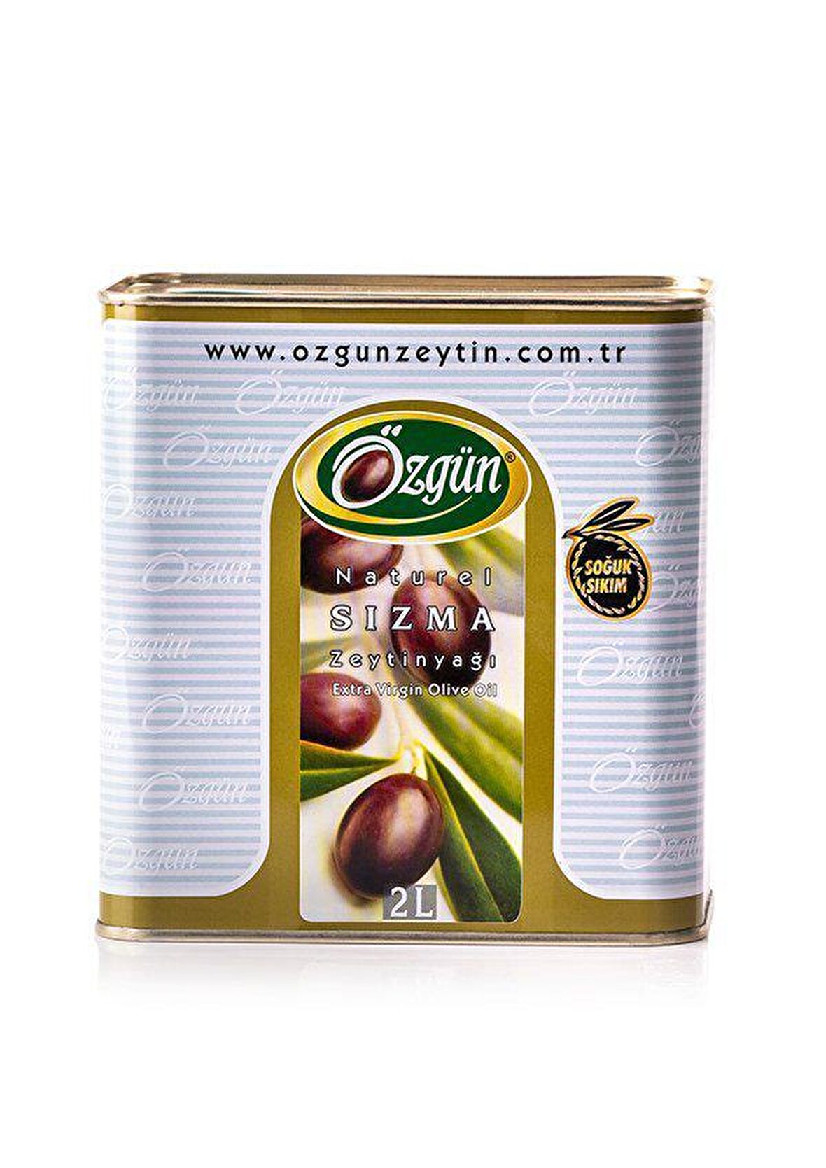 Özgün Zeytin Ve Zeytin Yağı Naturel Soğuk Sıkım Sızma Zeytinyağı 2 lt Teneke 