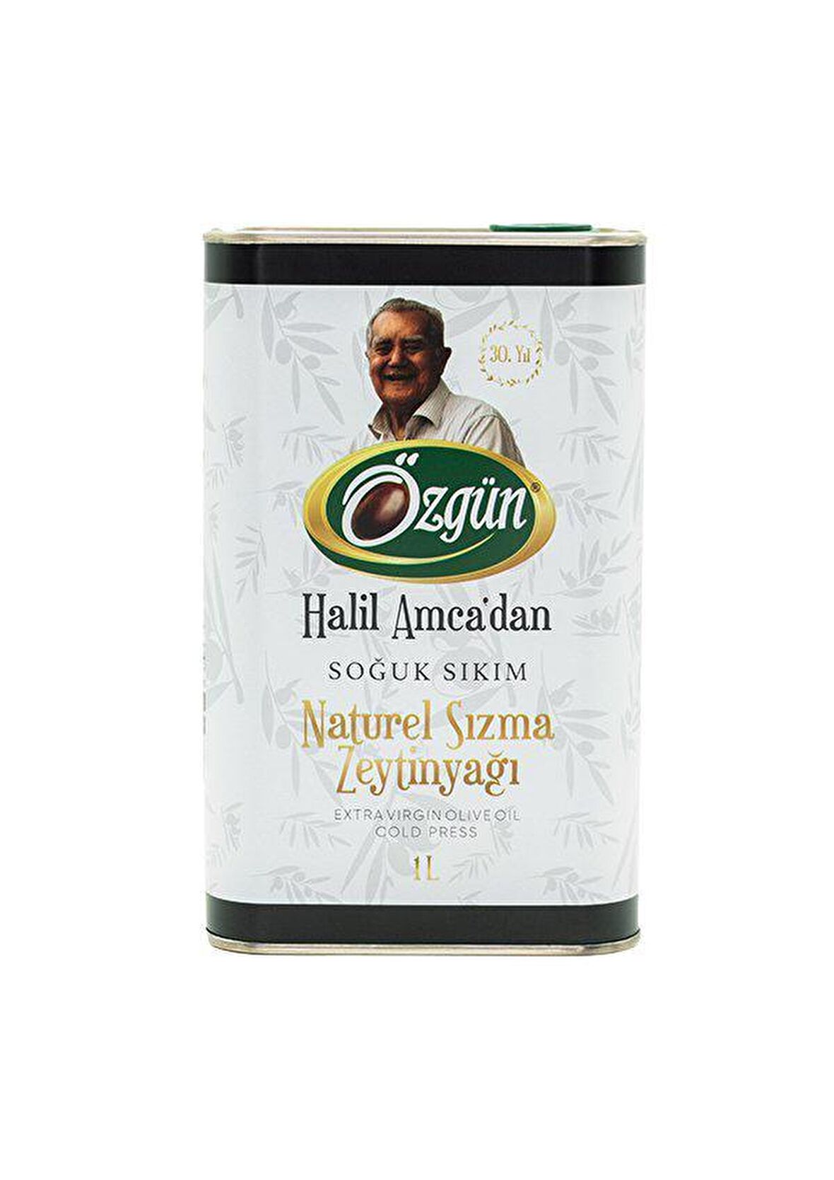 Özgün Zeytin Ve Zeytin Yağı Naturel Sızma Zeytinyağı 1 lt Teneke 