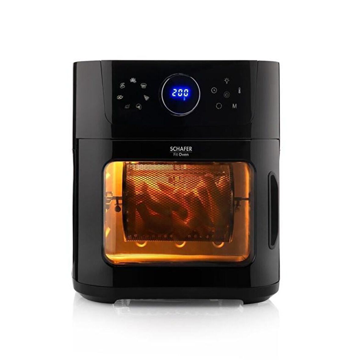 Schafer Thermochef Oven Airfryer Sıcak Hava Fritözü ve Fırın-Siyah