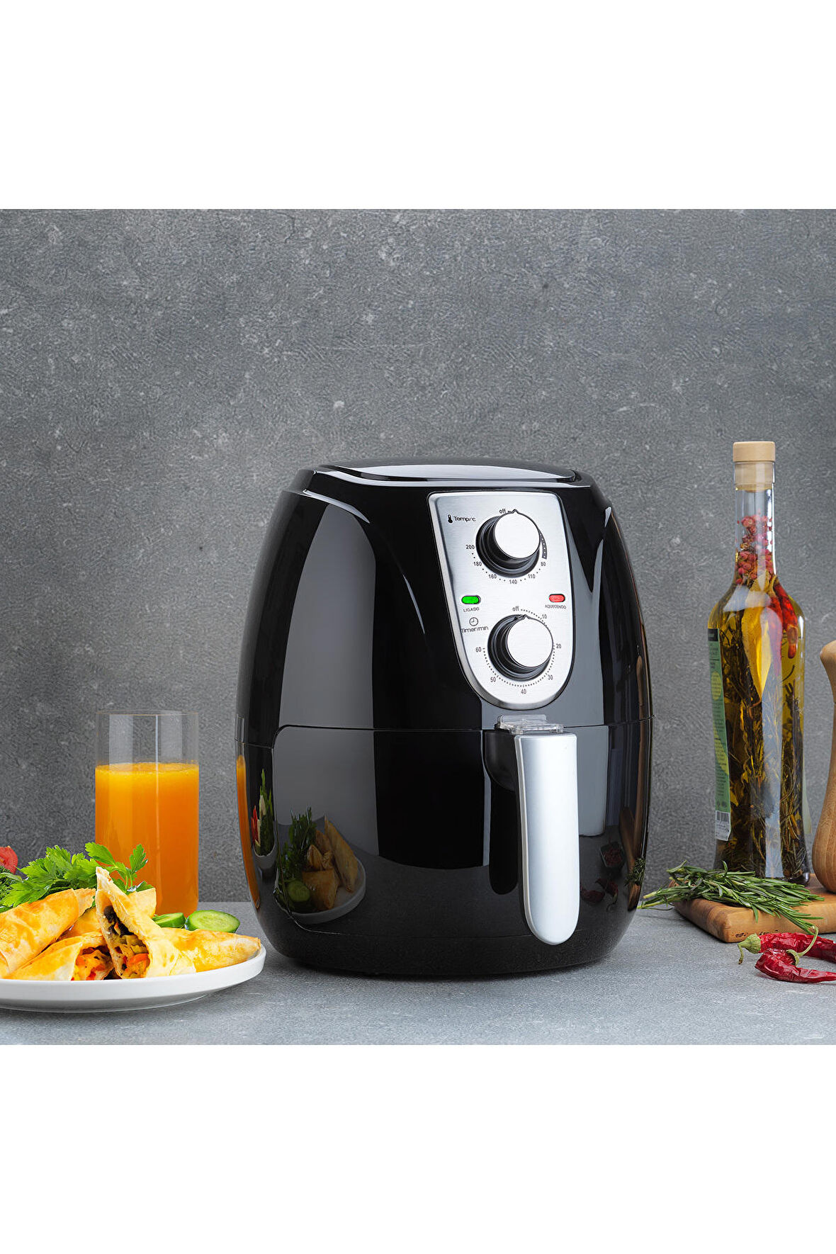 Thermochef Smart Yağsız Fritöz Airfryer, 3 Litre Kapasite