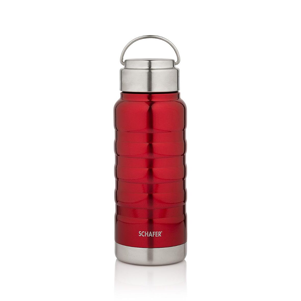 Schafer Iron Man Termos -400 Ml.-2 Parça-Kırmızı