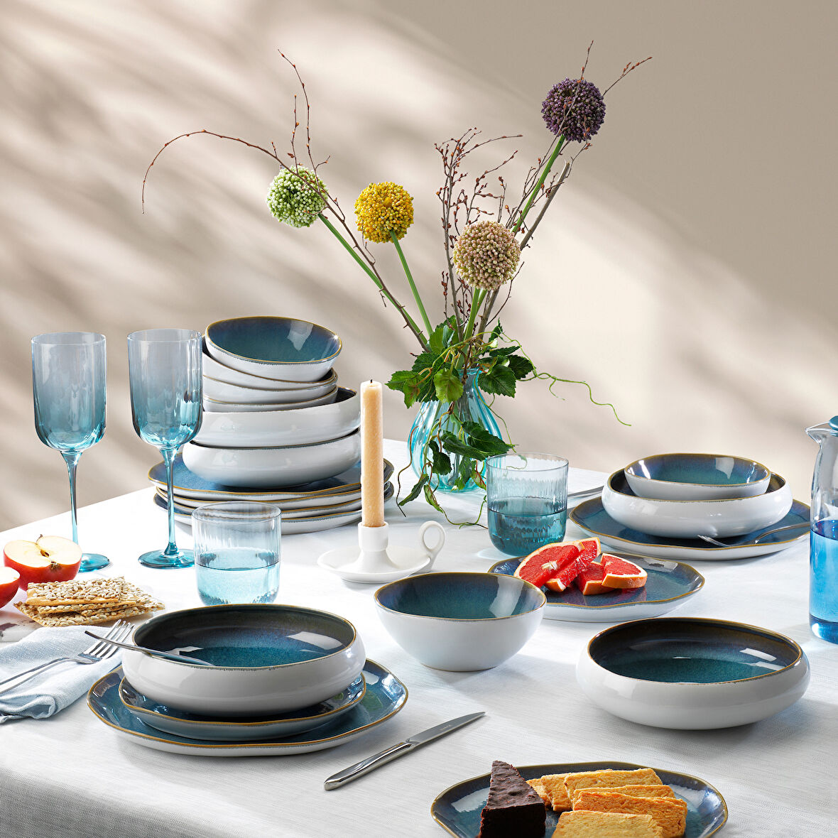 Schafer Aura Yemek Takımı 24 Parça