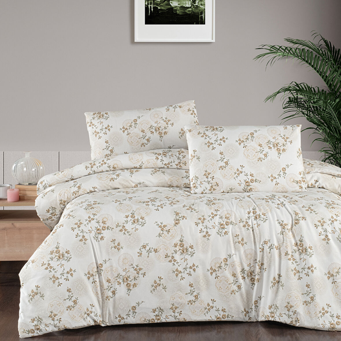 Schafer Home Monza Çift Kişilik Nevresim Takımı-4 Parça