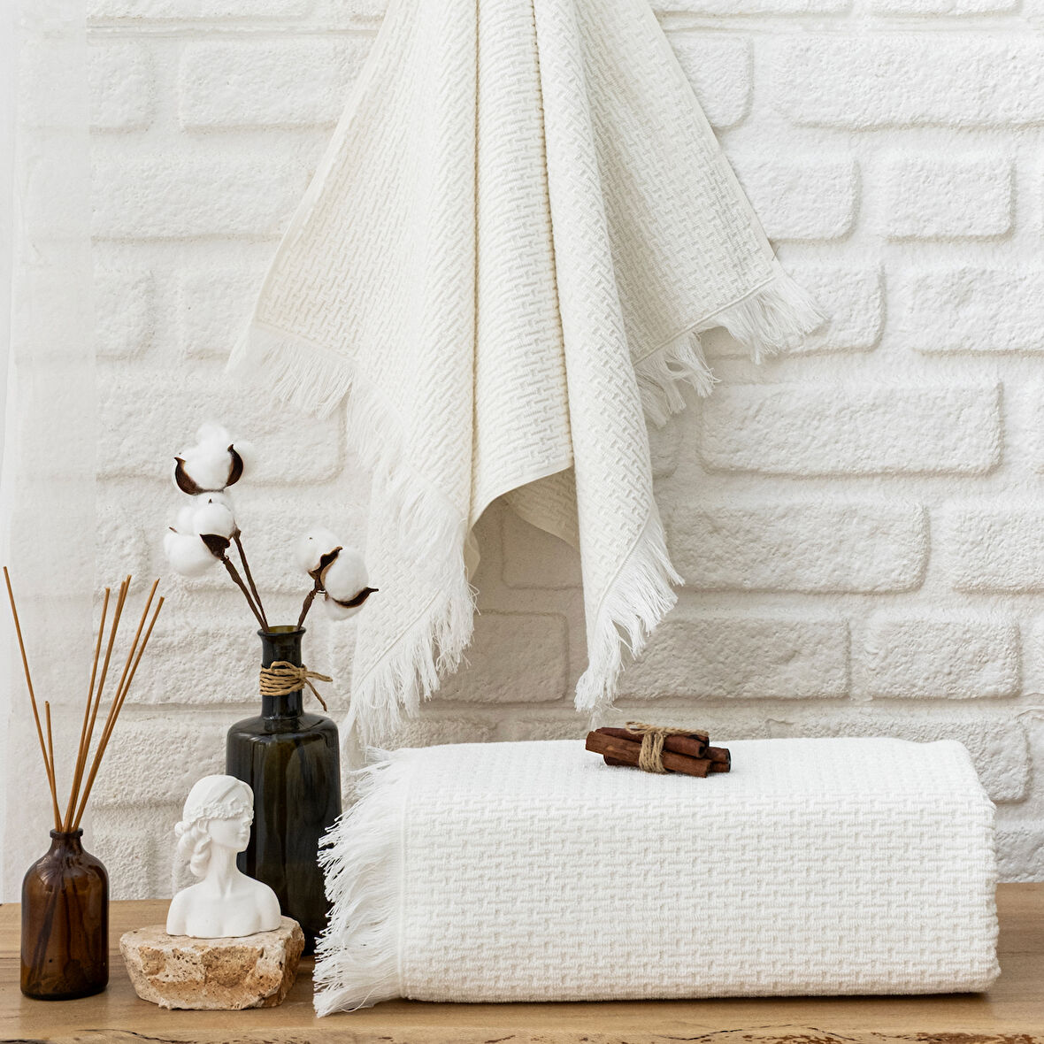 Schafer Home Polly Havlu 50x90 Cm-Krem