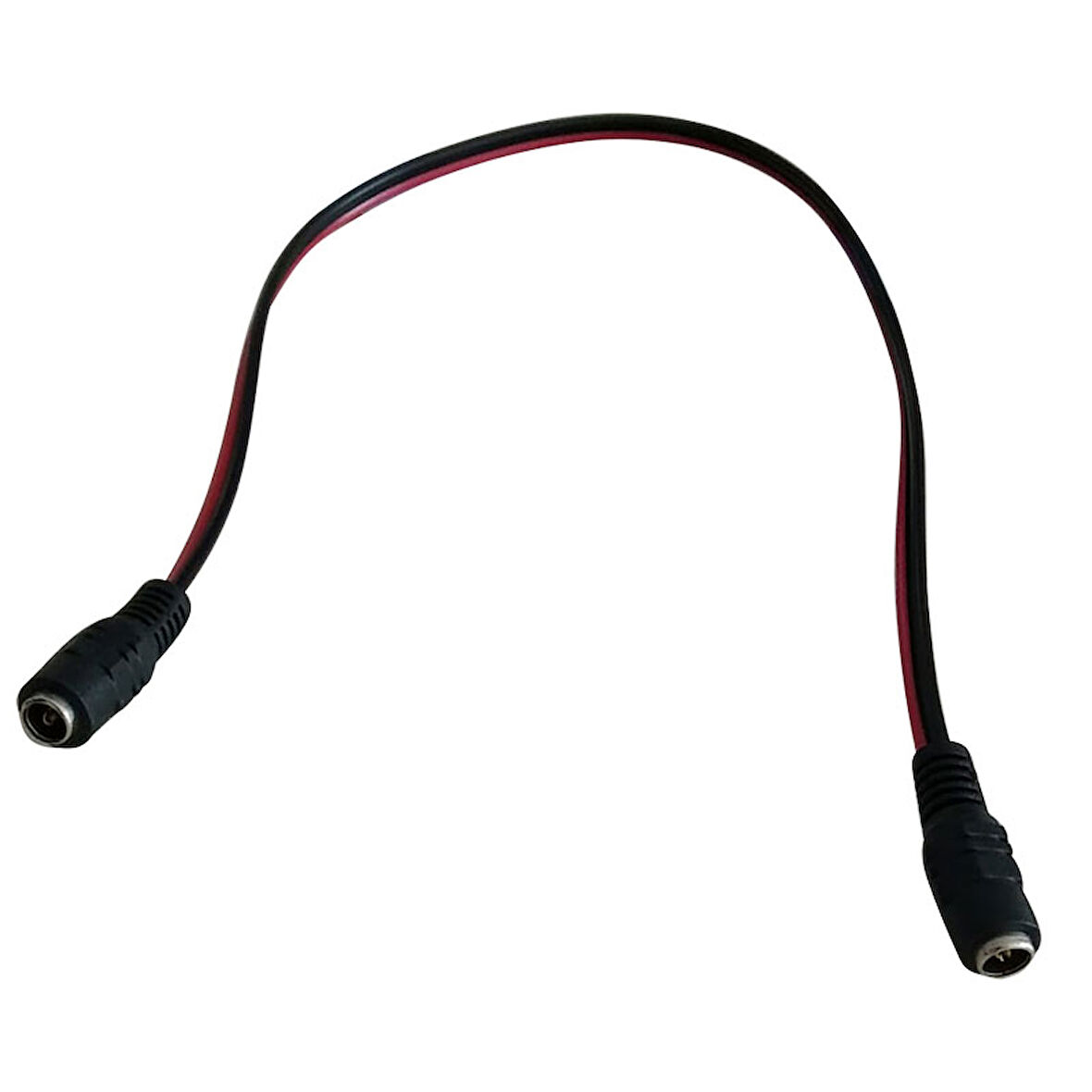 Ayt 5.5x2.1 Dişi-Dişi 40 Cm Kablo Jack Adaptör Girişi Soket Ek Uzatma Kablosu