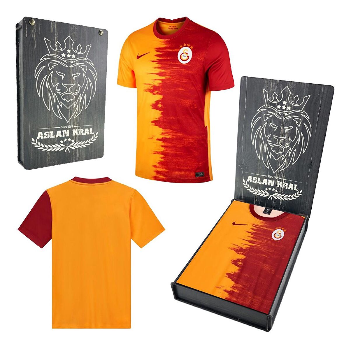 Galatasaray Orijinal Forma 20/21 Hediyelik Ahşap Kutulu