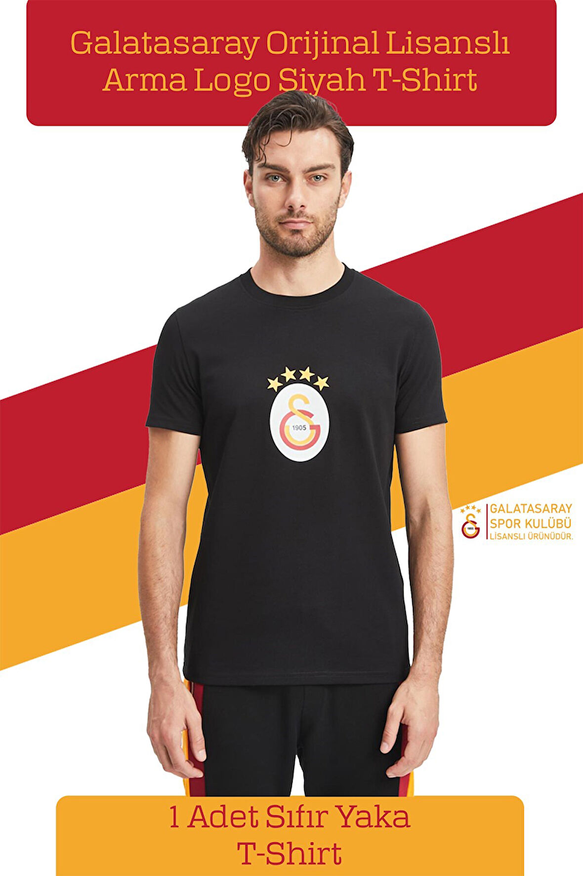 Galatasaray Orijinal Lisanslı Arma T-Shirt