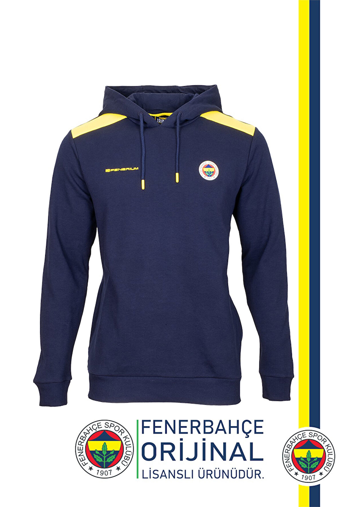 Fenerbahçe Orijinal Lisanslı Kapüşonlu Sweat