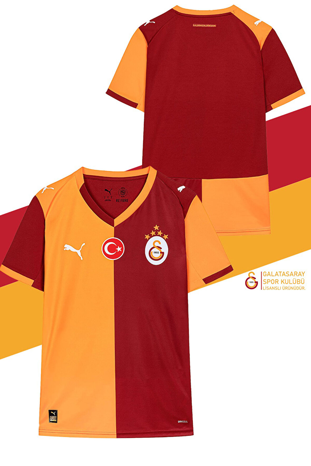 Galatasaray Orijinal Lisanslı 2025/26 Parçalı Yeni Sezon Forma