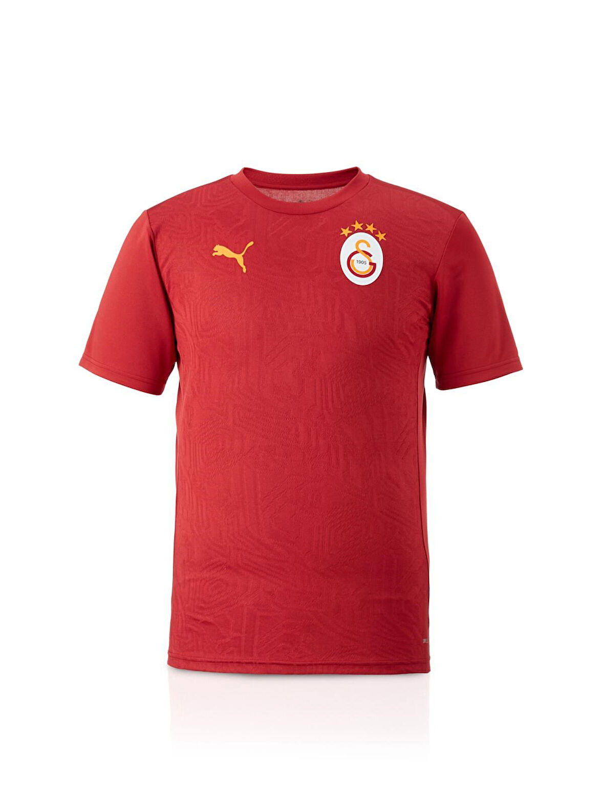  Galatasaray Orijinal Lisanslı Sıfır Yaka Kırmızı A Takım Antrenman T-Shirt