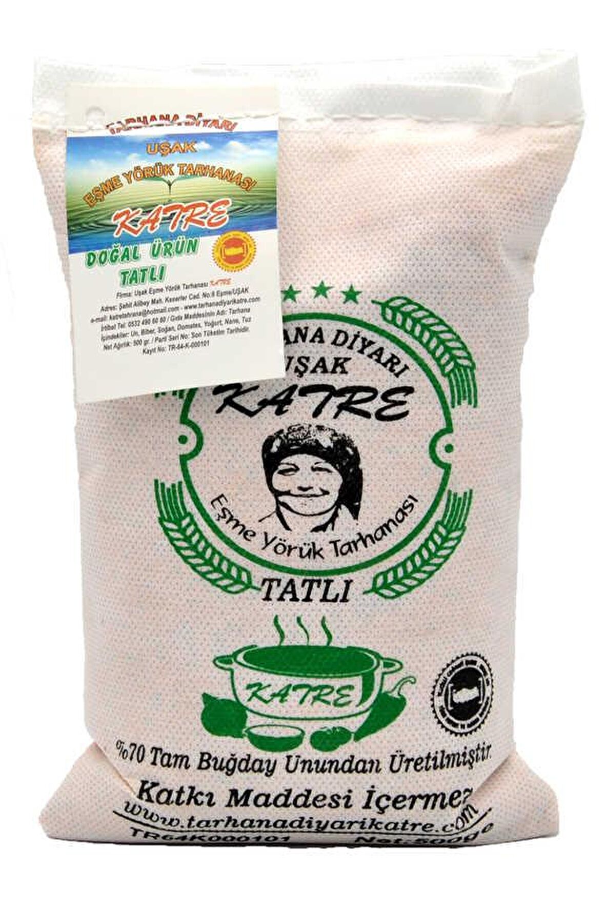 %100 Doğal Uşak Eşme Yörük Tarhanası - 500g. Tatlı