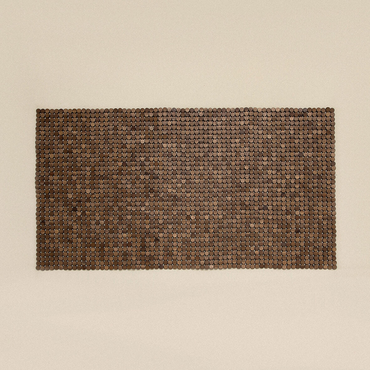 Gomez Ahşap Paspas 70x130 cm Natural