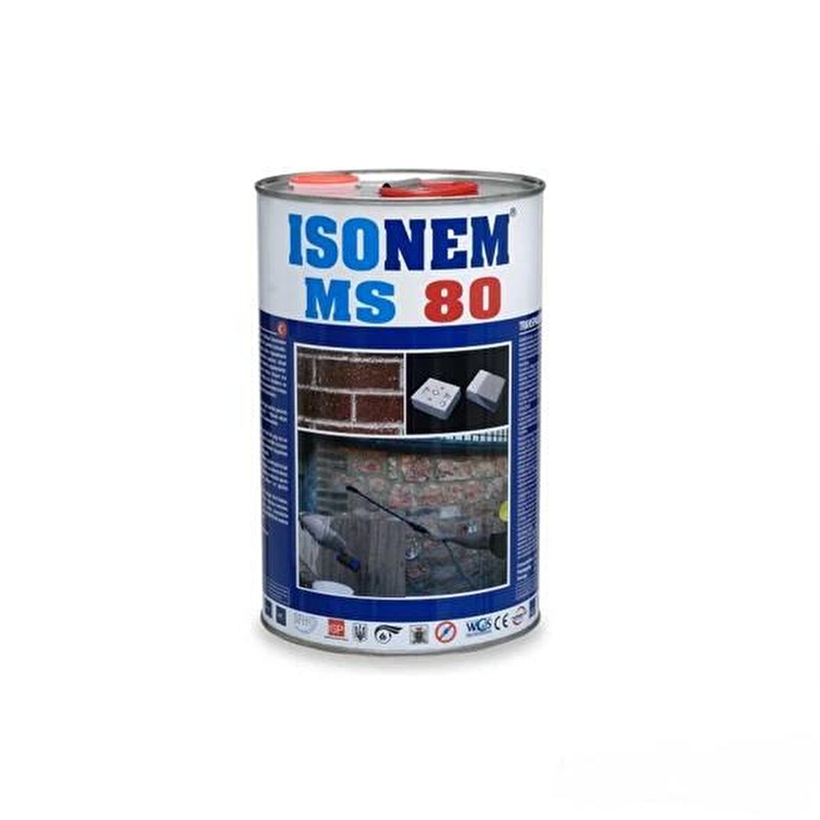 Isonem Ms 80 Dış Cephe Şeffaf Su Yalıtım 3,5 Lt