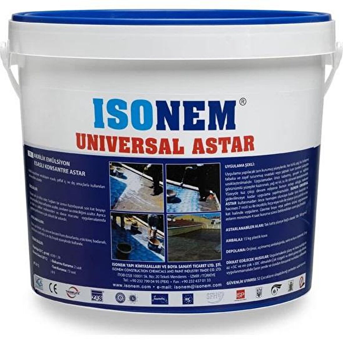 Isonem Universal Astar Akrilik Esaslı 5 Kg