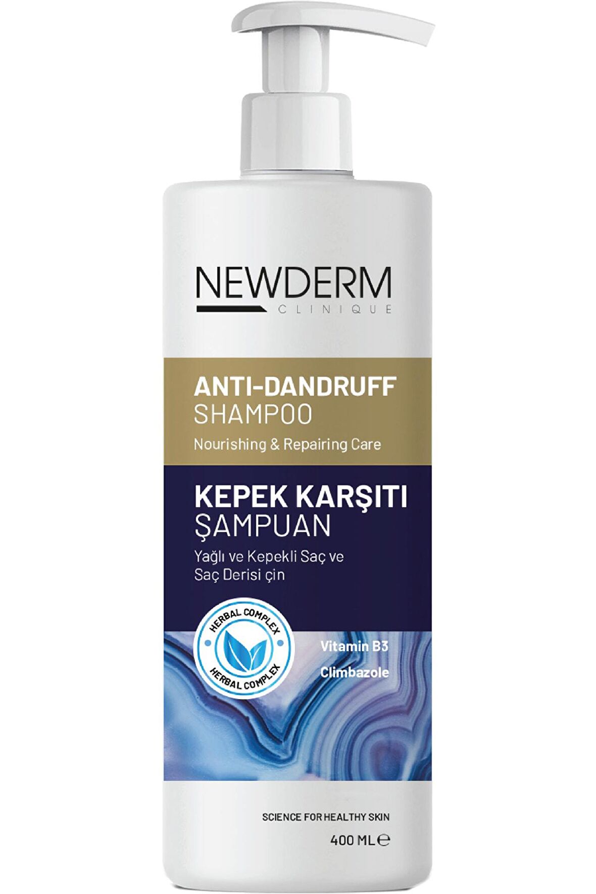 NEWDERM KEPEK KARŞITI ŞAMPUAN 400 ML