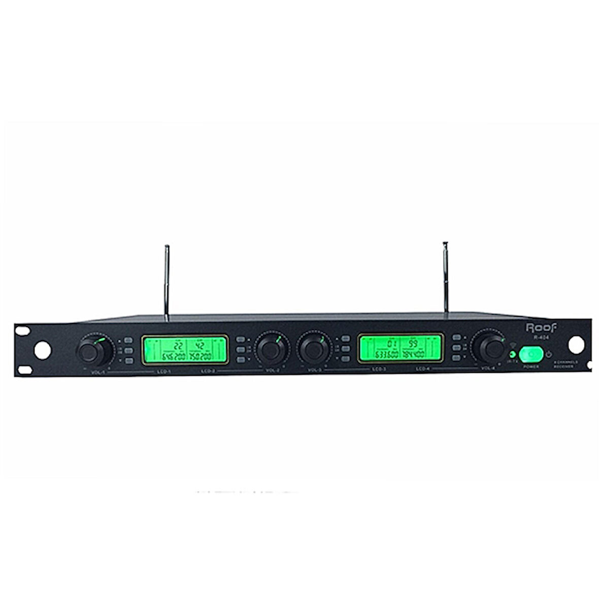 ROOF R-404 4 KANAL UHF KABLOSUZ MİKROFON RECEIVER