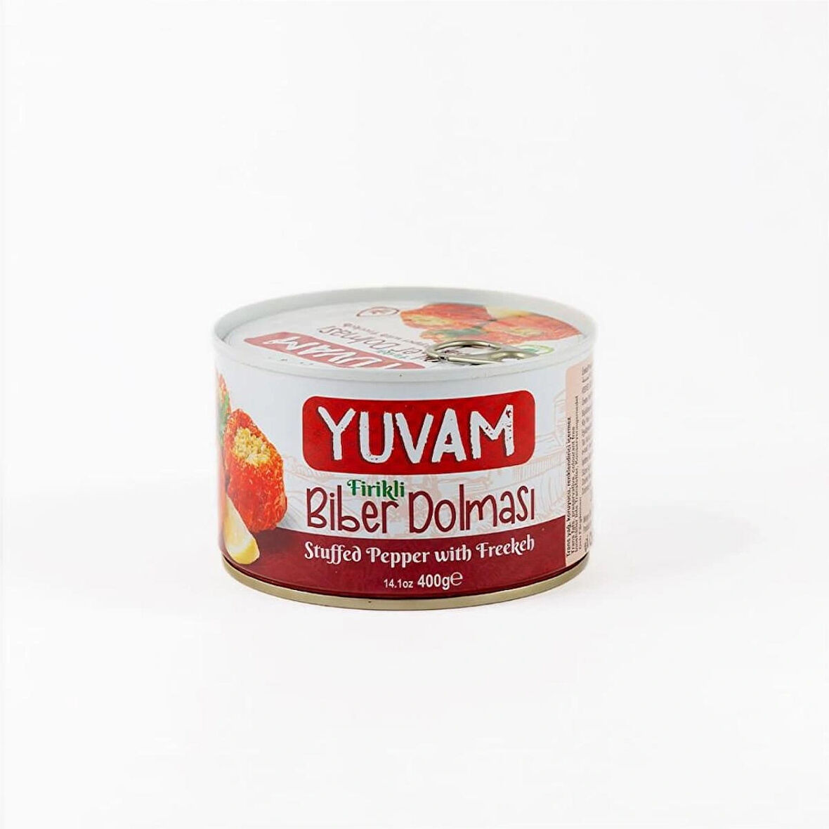 YUVAM BİBER DOLMASI FİRİKLİ 400 GR