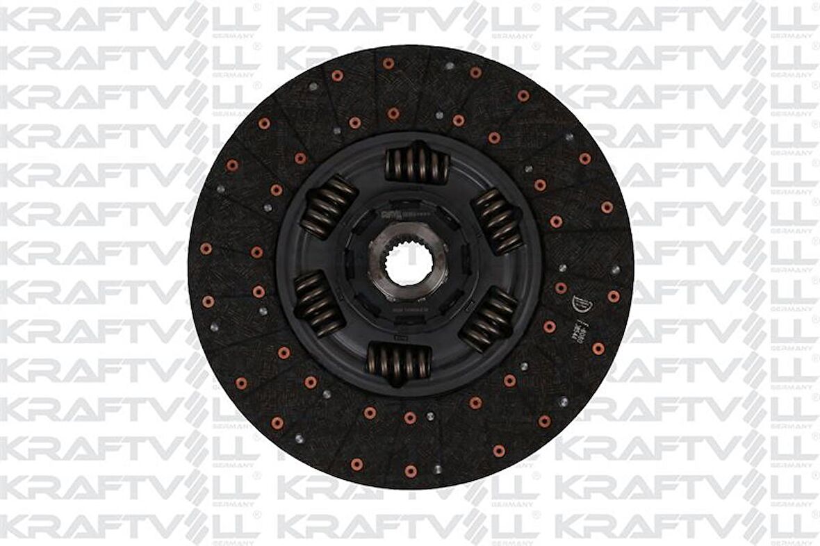DEBRIYAJ BALATASI OYNAR GÖBEK AÇIK 6 YAYLI 24 DIS VOLVO TRUCK FH12-FM12-FM9- VT2412 B SANZ. - KRAFTVOLL 03030036