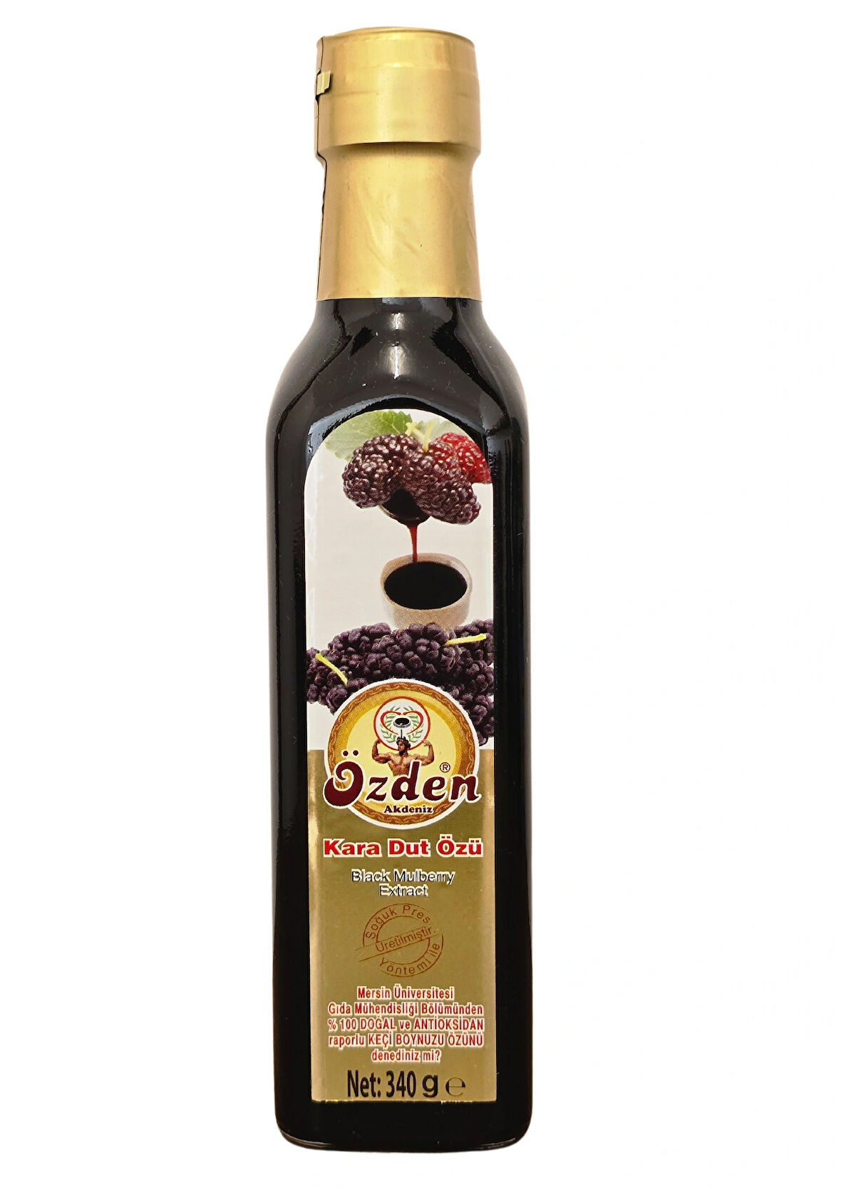 Özden Akdeniz Harnup - Kara Dut Özü 340g - Black Mulberry Extract