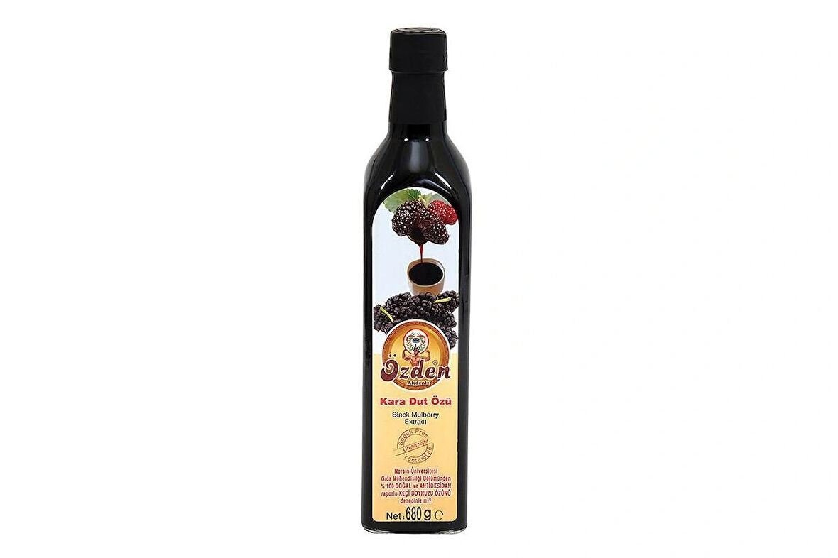 ÖZDEN Akdeniz Harnup - Kara Dut Özü 680g- Black Mulberry Extract