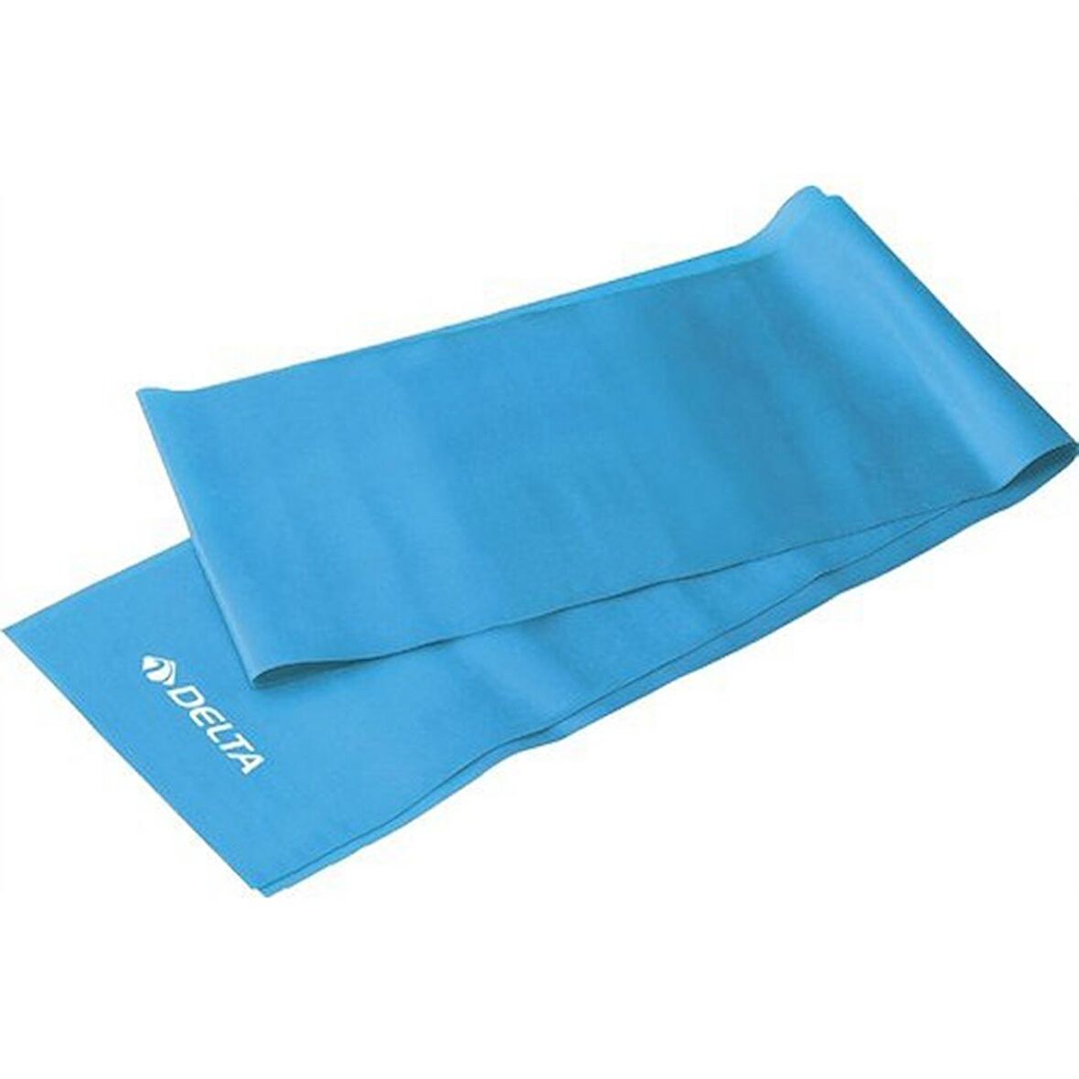 Delta Pilates Bandı Orta Sert 150 x 15 cm Egzersiz Direnç Lastiği (Uç Kısmı Açık)