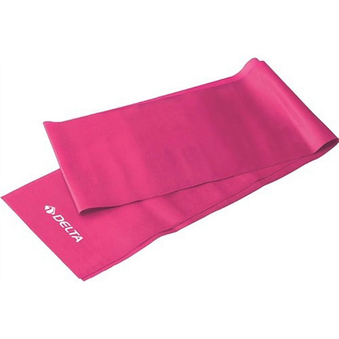 Delta Pilates Bandı Tam Sert  150 x 15 cm Egzersiz Direnç Lastiği (Uç Kısmı Açık)