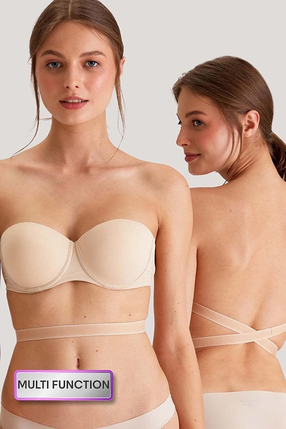 Ten 6022 Siena Dolgusuz Straplez Multi Function Sütyen.