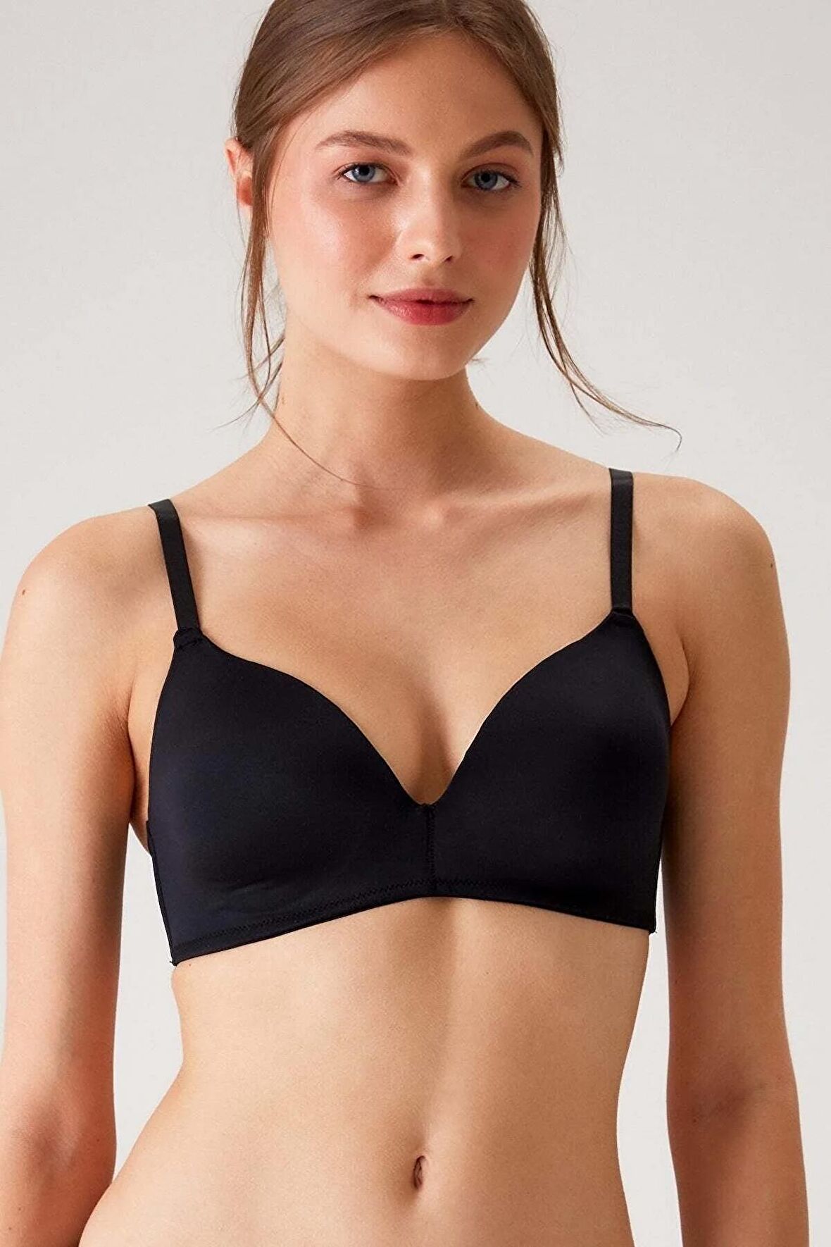 Siyah 6110 Venedik Balensiz Desteksiz Micro Comfort Sütyen