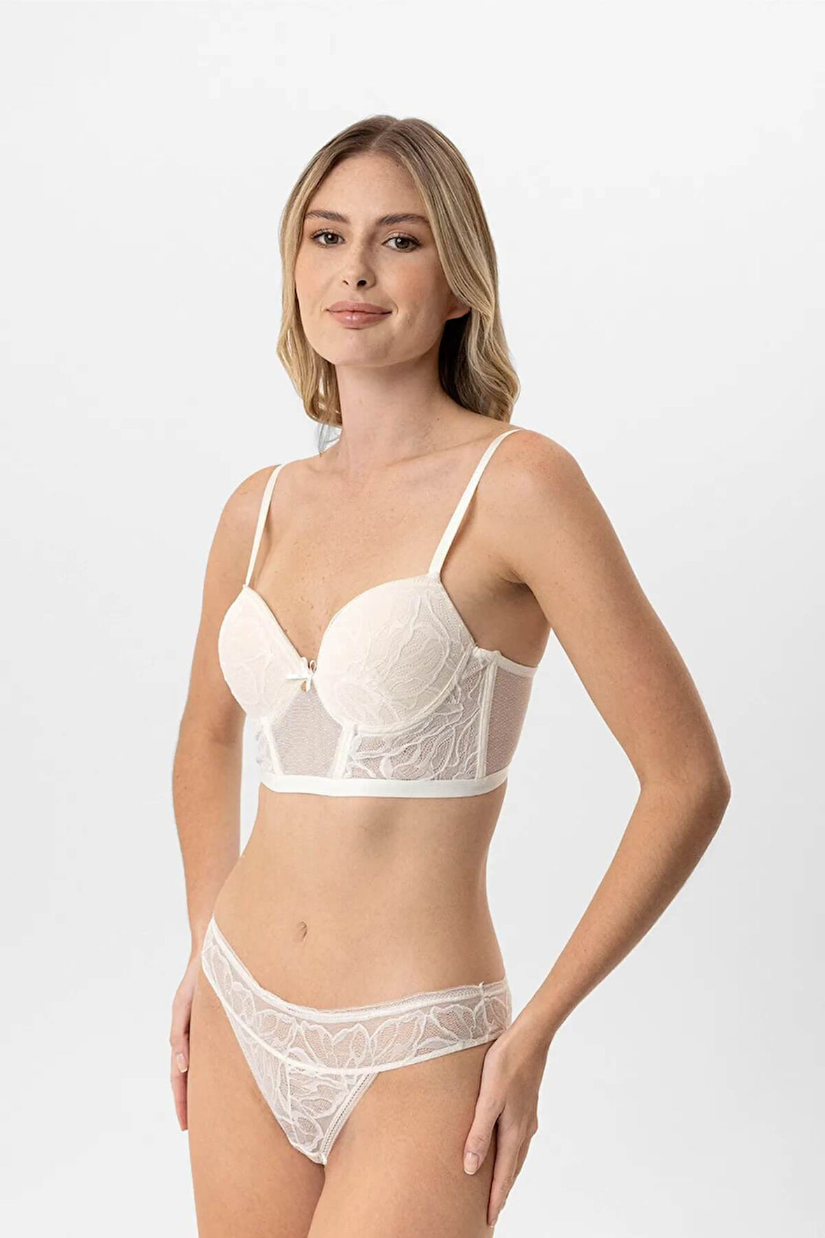 Pierre Cardin Dantelli Push Up Büstiyer Takım