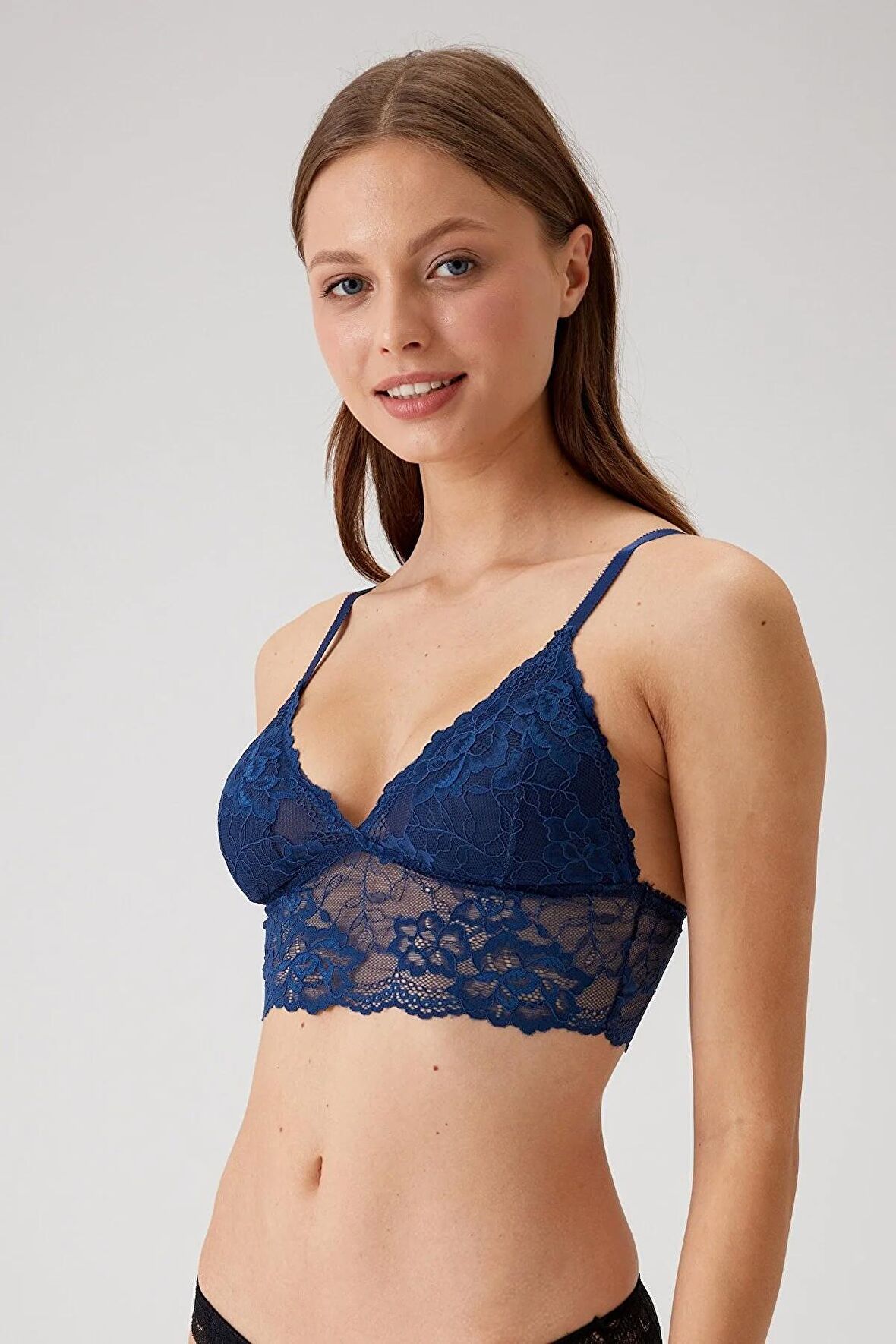 2'li Ekonomik Paket Siyah-beyaz 6803 Verona Soft Push Up Yari Destekli Straplez T-shirt Sütyen Set