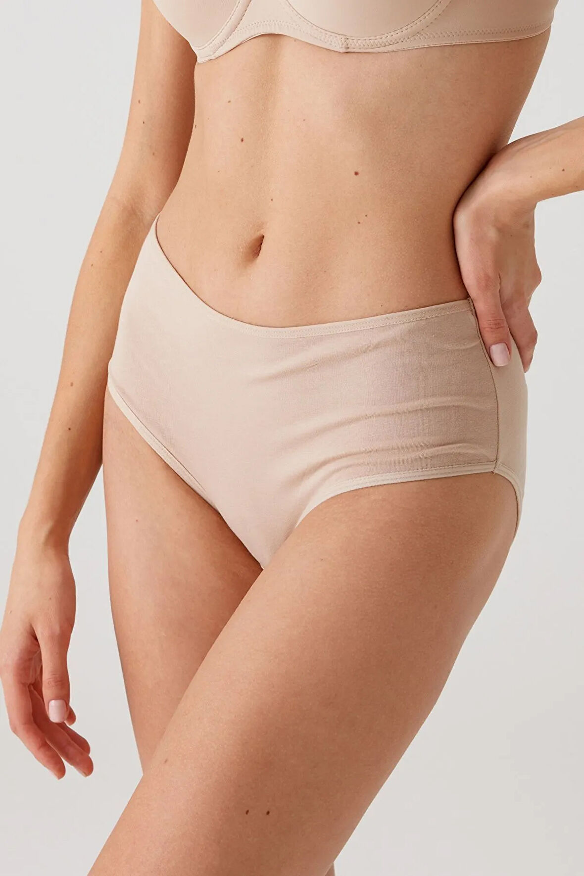 3'lü Ekonomik Paket 2953 Maxi Cut Pamuklu Basic Külot