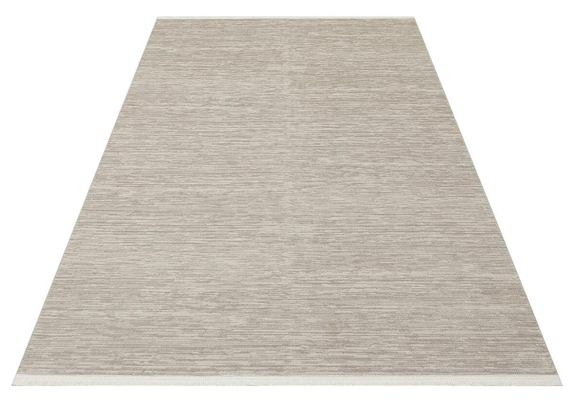 Shade Koleksiyonu Akrilik Dokuma Modern Halı SHD Plain Açık Gri