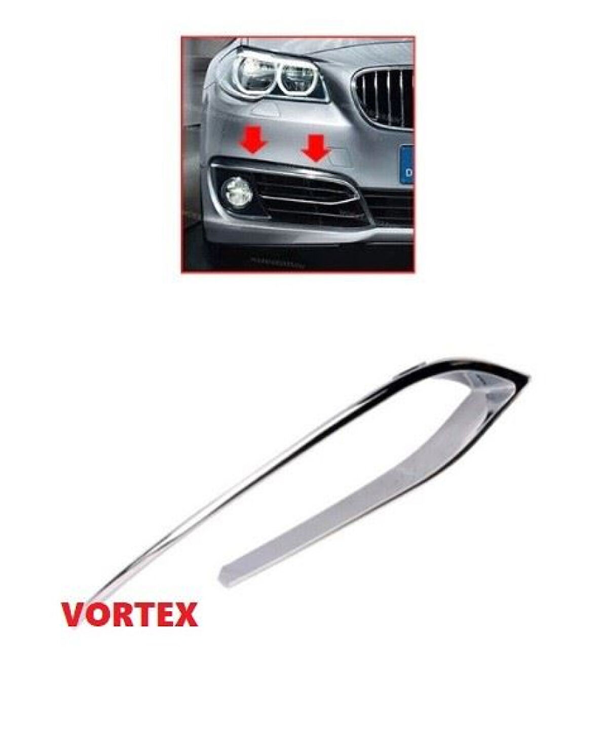 Bmw Sis Kapak Nikelajı Sag Luxury Line F10 LCI 14 - Vortex V0200372