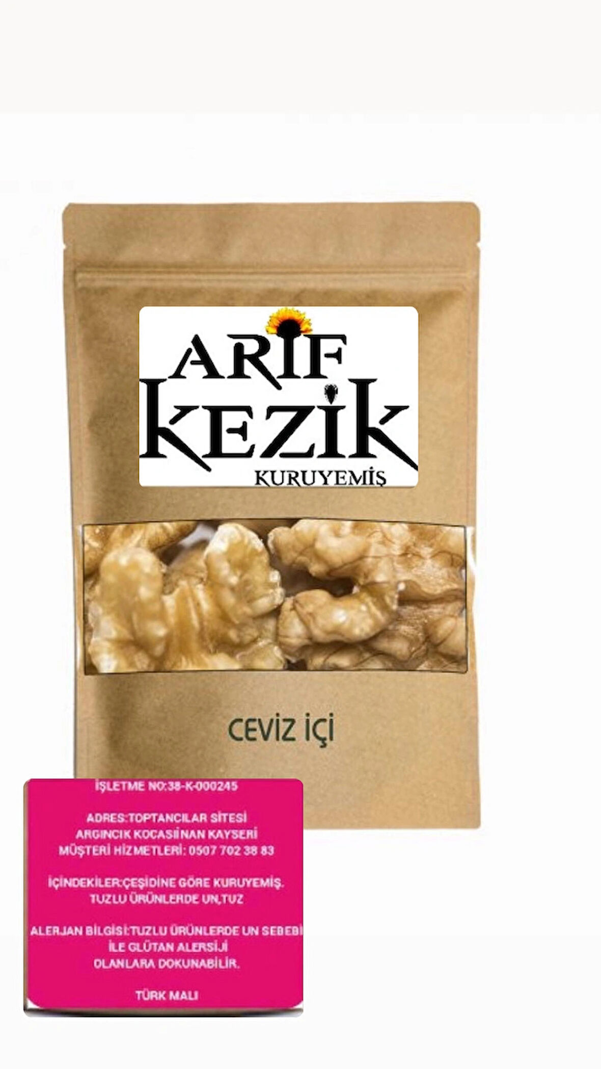 1 Kg Ceviz İçi 