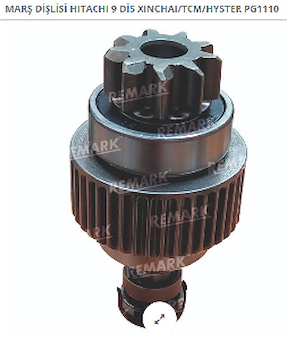 Unıversal Marş Dişlisi Hitachı 9 Dis Xinchaı/tcm/hyster - Remark-Pg1110