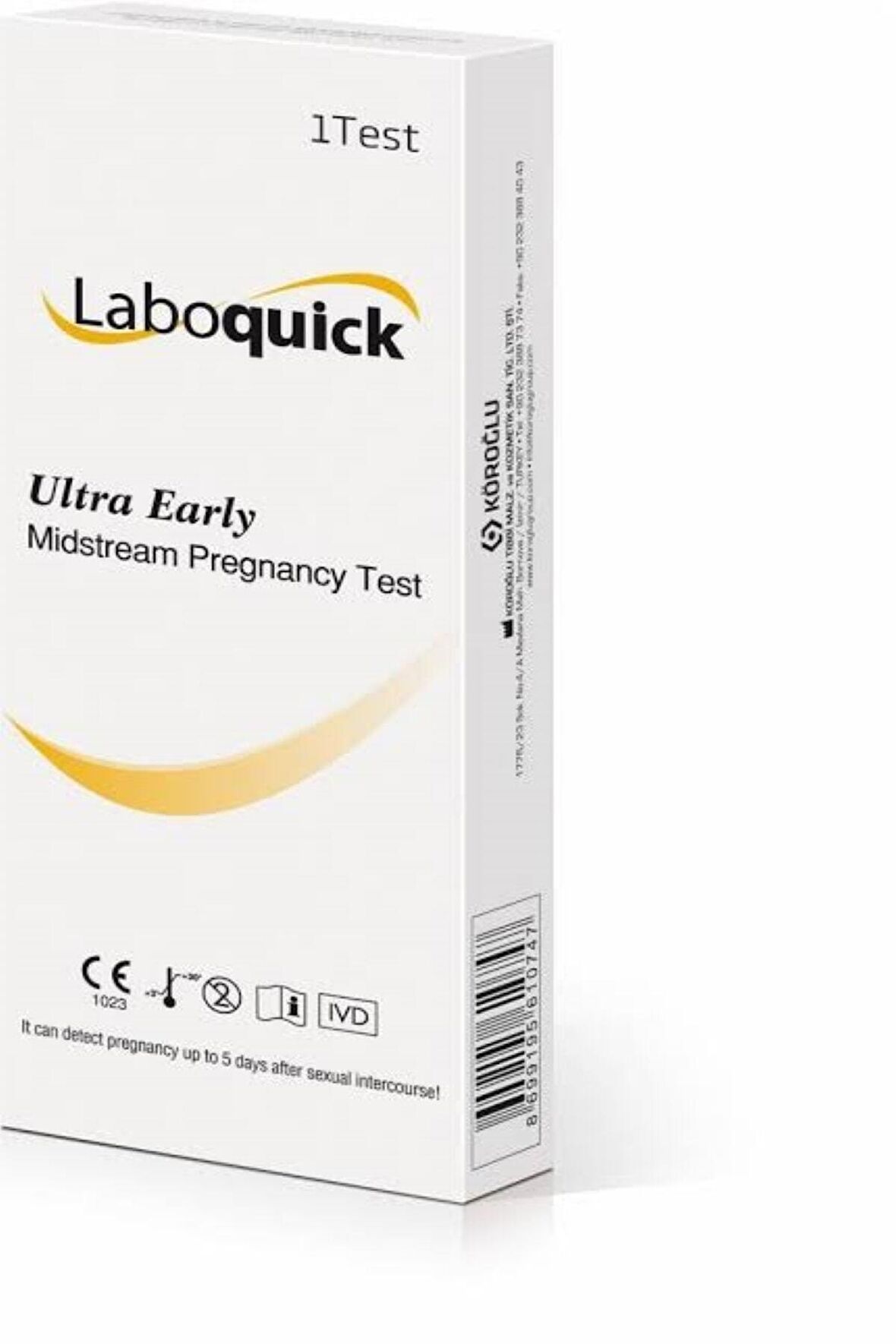 Laboquıck Ultra Erken Gebelik Testi 10 Adet