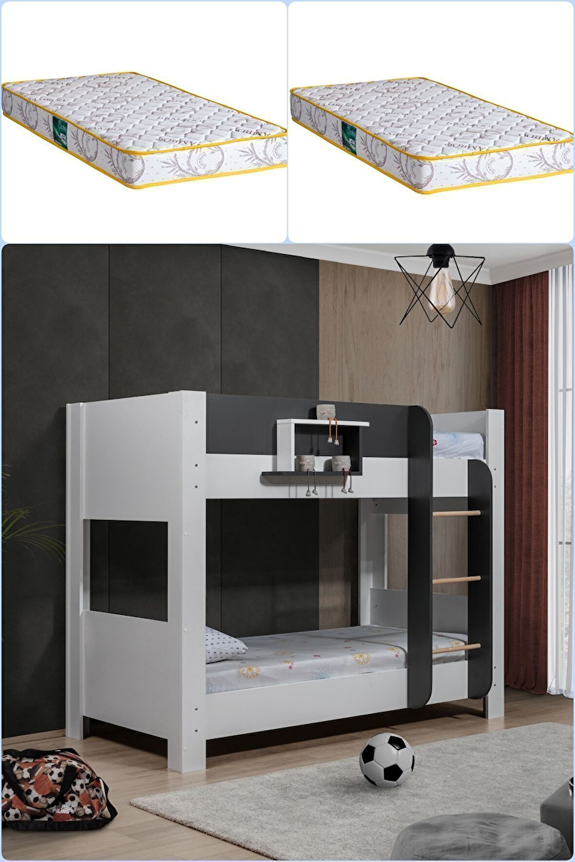 Ranza, Delfino 2li Ranza 2 Adet Comfort Yatak