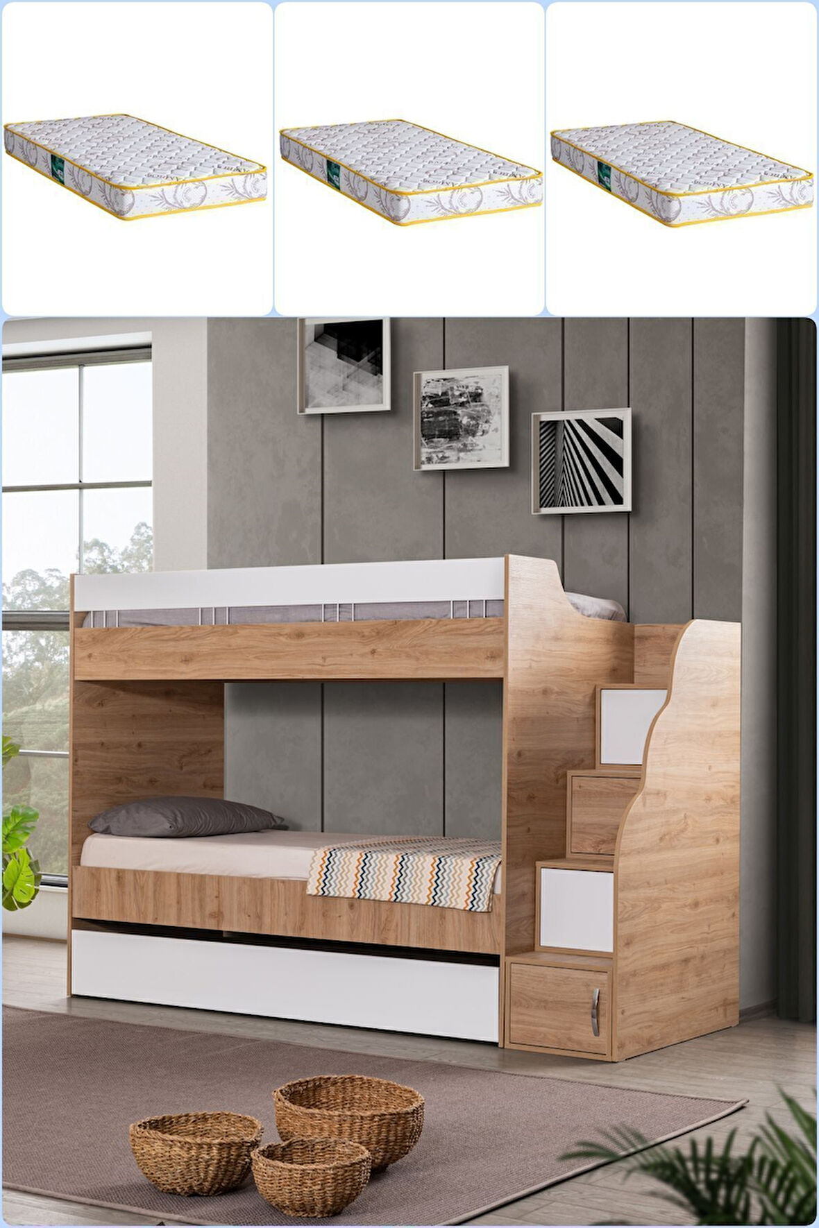 Ranza, Complex Yavrulu Ranza 3 Adet Comfort Yatak